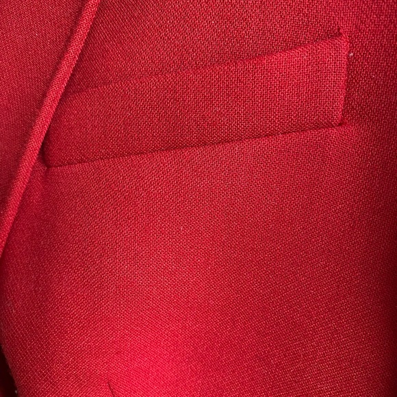 EUC Vintage Talbots Red Blazer - Picture 5 of 6